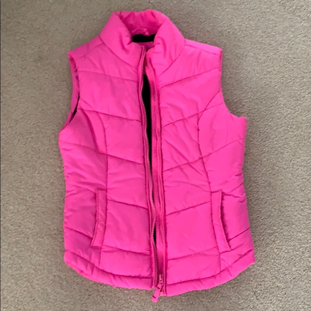 Puffer hot pink jacket xs Aeropostale